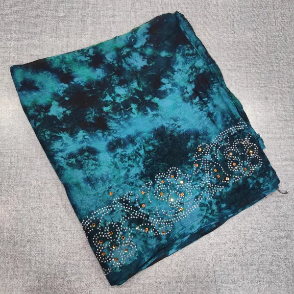 Royan Big Size Hijab With Stone Work | HJ44